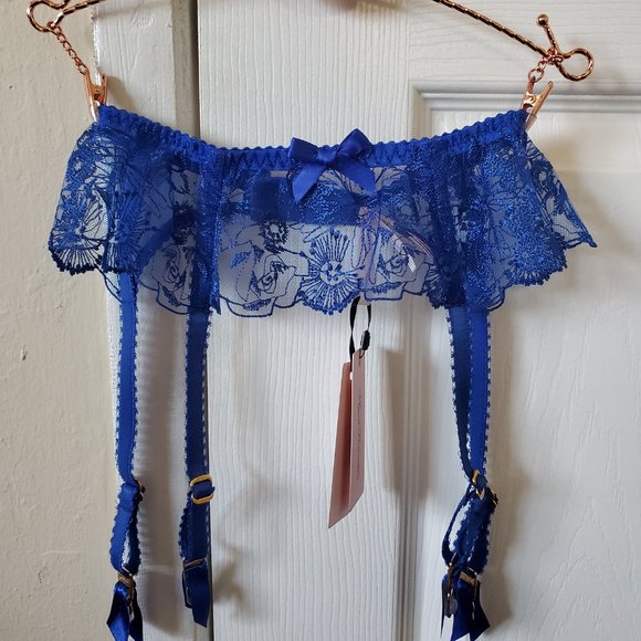 Agent Provocateur NWT - Jayce Suspender in Cobalt | Size 1 - Picture 5 of 11